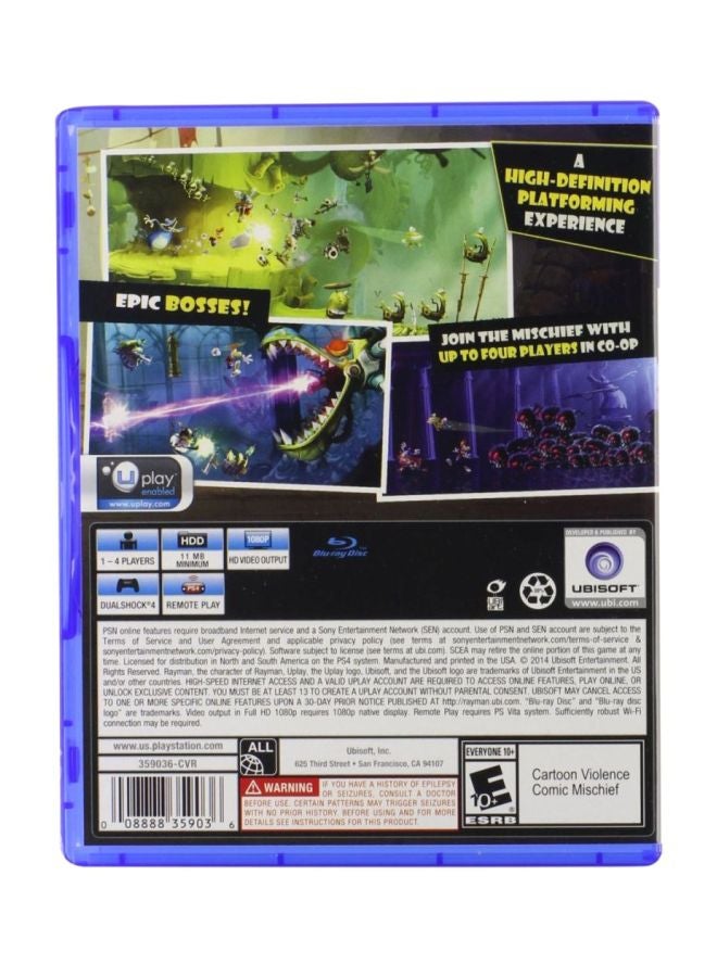 أوبيسوفت لعبة "Rayman Legends (2014)" - متاحة لجميع المناطق (إصدار عالمي) - fighting - playstation_4_ps4 - Image 2