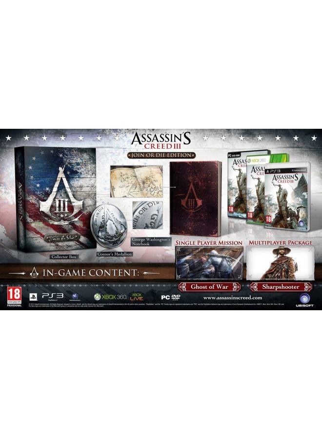 أوبيسوفت لعبة الفيديو 'Assassin's Creed III Join Or Die' - adventure - playstation_3_ps3  - Image 3