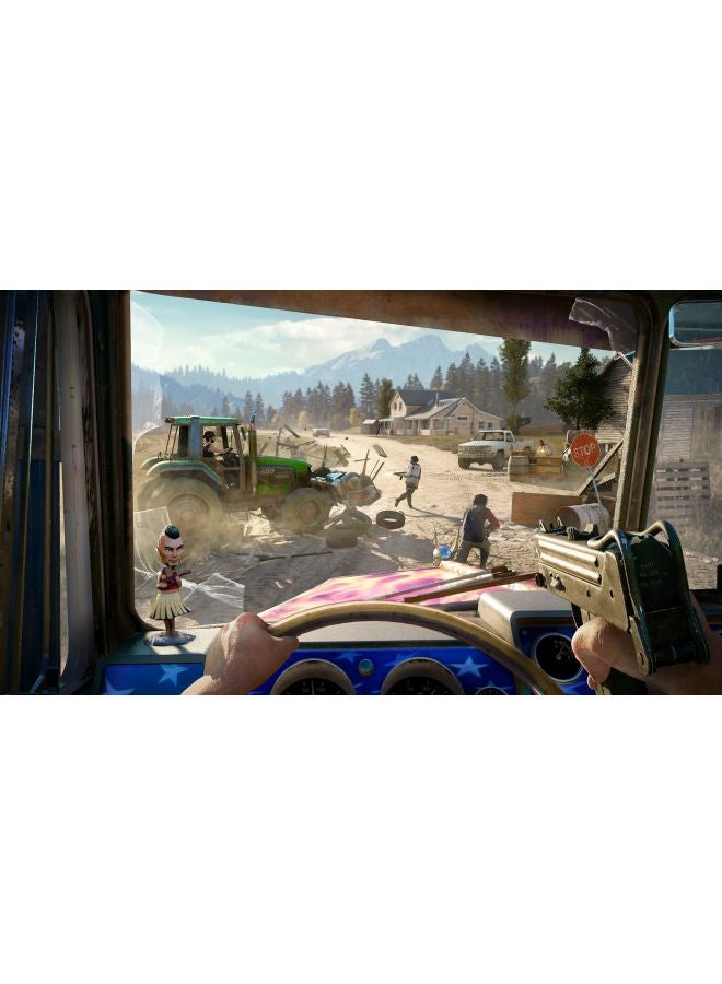 Far Cry 5 With DualShock 4 Wireless Controller - (Intl Version) - Action & Shooter - PlayStation 4 (PS4)