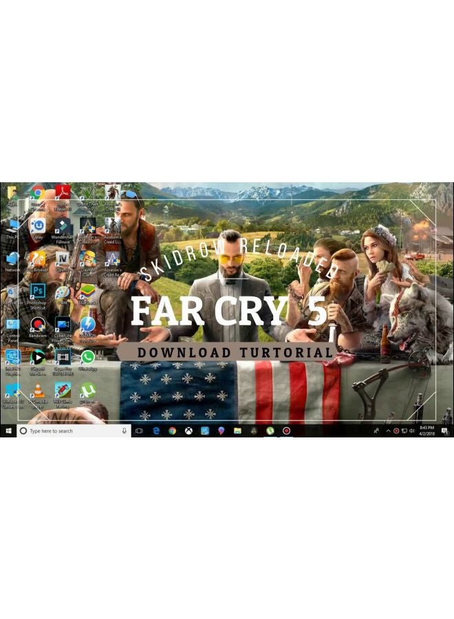 Far Cry 5 With DualShock 4 Wireless Controller - (Intl Version) - Action & Shooter - PlayStation 4 (PS4)
