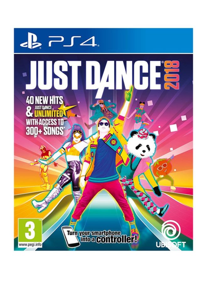 Ubisoft - Just Dance 2018  (Intl Version) With DualShock 4 Wireless Controller - playstation_4_ps4 - Image 1