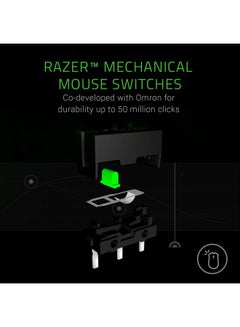 RAZER Razer Mamba Elite Wired Gaming Mouse: 16,000 DPI Optical Sensor - Chroma RGB Lighting - 9 Programmable Buttons - Mechanical Switches Black  - Image 4