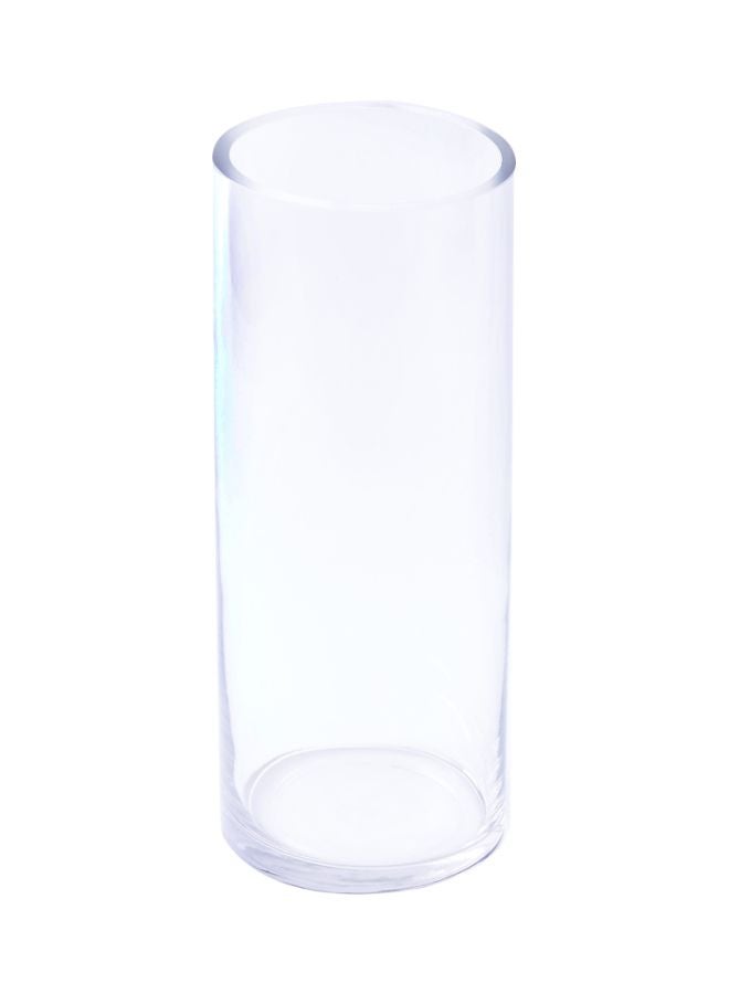 Home Box Soho Glass Vase Clear 25x10x10cm - Image 1