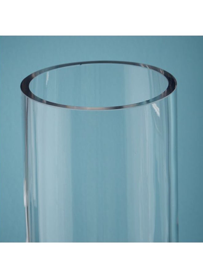 Home Box Soho Glass Vase Clear 25x10x10cm - Image 3
