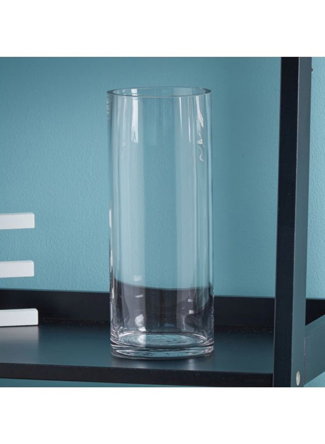 Home Box Soho Glass Vase Clear 25x10x10cm - Image 4