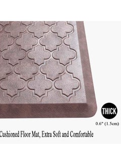Home Box Anti Fatigue Mat Brown 51x76cm  - Image 4