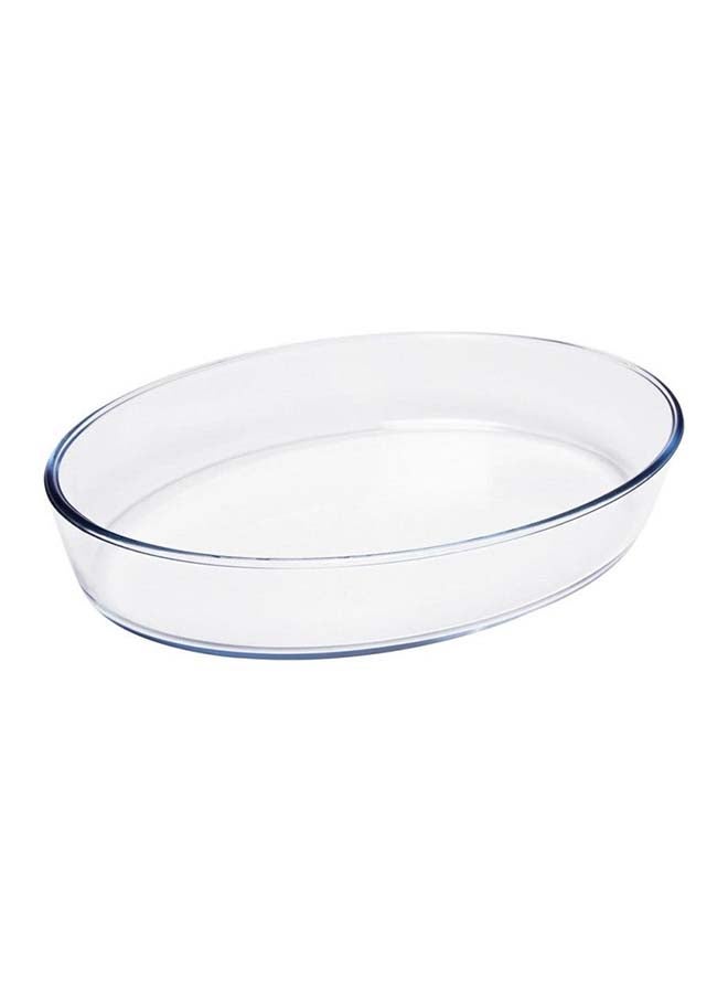 ترميسيل طبق تحميص سيماكس بيضاوي الشكل شفاف 2لترات