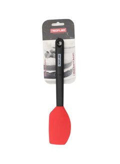Silicon spatula with ABS handle red 30x6.5cm