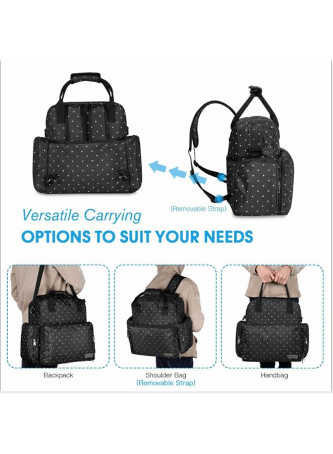 Waterproof Diaper Bag With Changing Pad