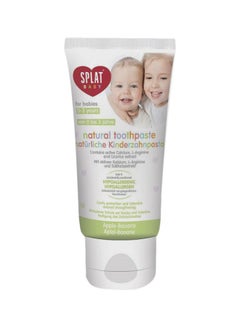 SPLAT Apple Banana Flavoured Toothpaste With Toothbrush 40ml  - Image 1