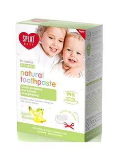 SPLAT Apple Banana Flavoured Toothpaste With Toothbrush 40ml  - Image 2