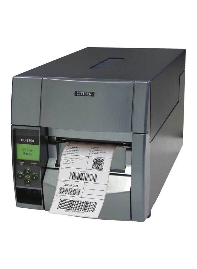 CITIZEN High Resolution Barcode Label Printer 255x490x265mm Grey - Image 3