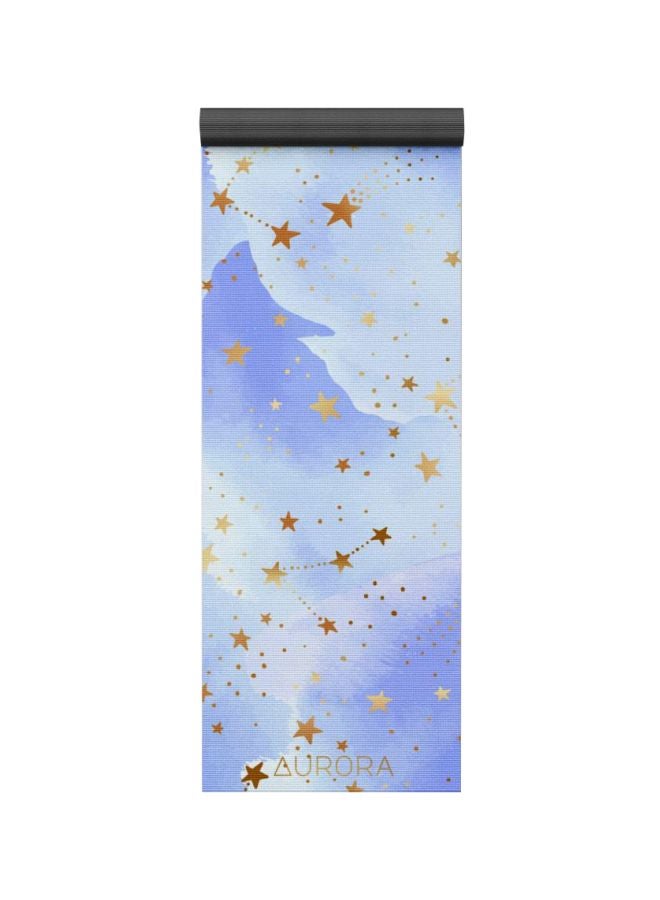 اورورا بساط يوغا بطبعة سماء مليئة بالنجوم 178x63x0.4سم - Image 1