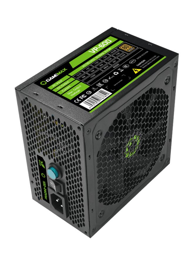 Gamemax VP-600 Computer Wired Power Supply - Image 4