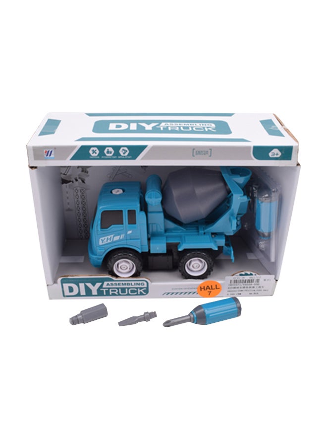 FAMILY CENTER DIY Assembling Construction Truck 23 x 16.5 x 9cm