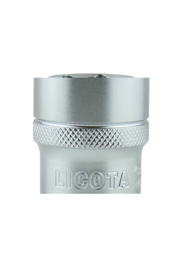 LICOTA 1/2 Inch DR Flank 6PT Socket Silver - Image 3