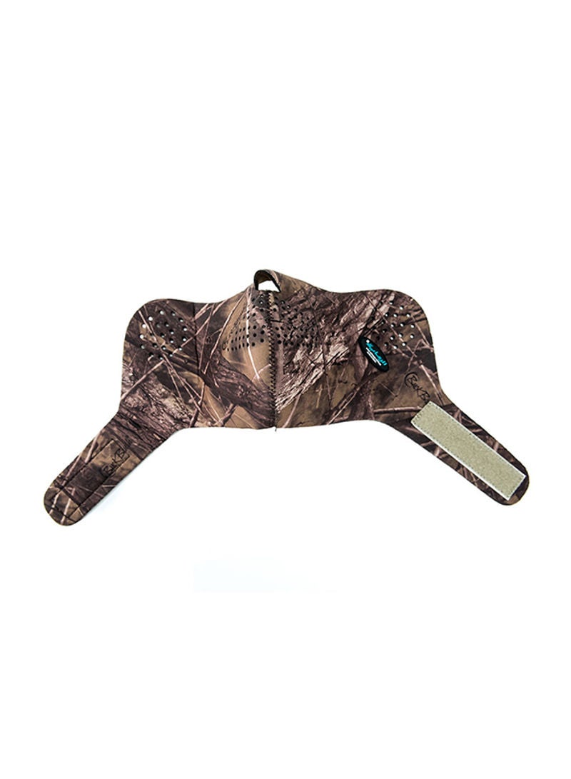 AL RIMAYA Stylish Fashion Velcro Closure Facemask Brown  - Image 3