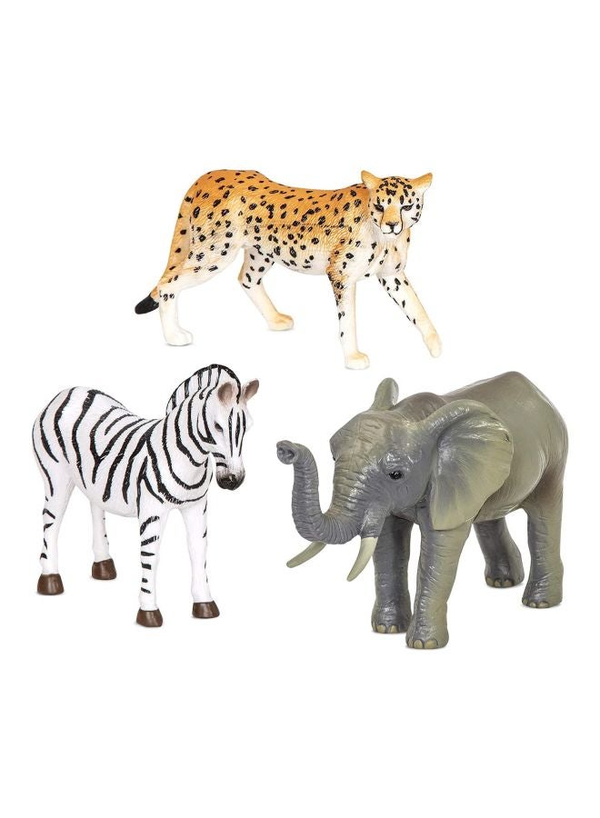 Terra - Jungle Animals Zebra Elephant & Cheetah - Image 1
