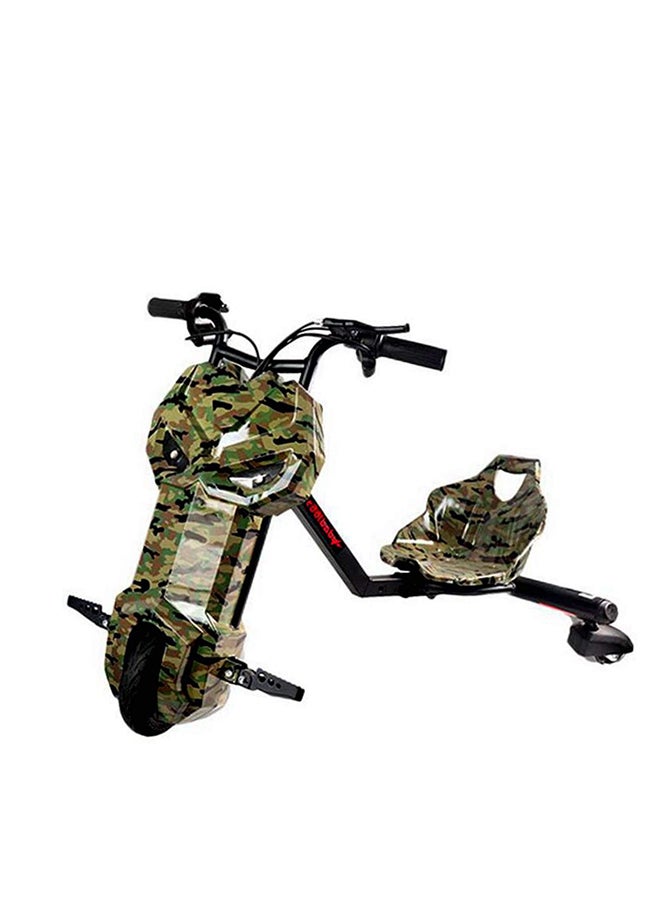 Cool Baby 360 Degree Electric Super Power Drifting Scooter With LED Light Green - Image 1