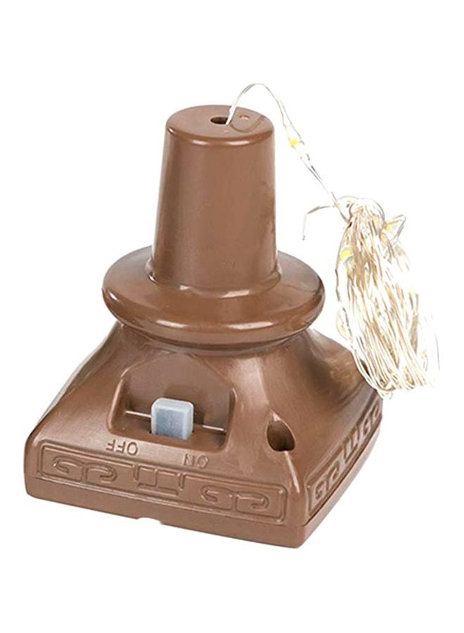 مصباح شريطي للزينة بإضاءة LED أبيض دافئ 2متر - Image 1