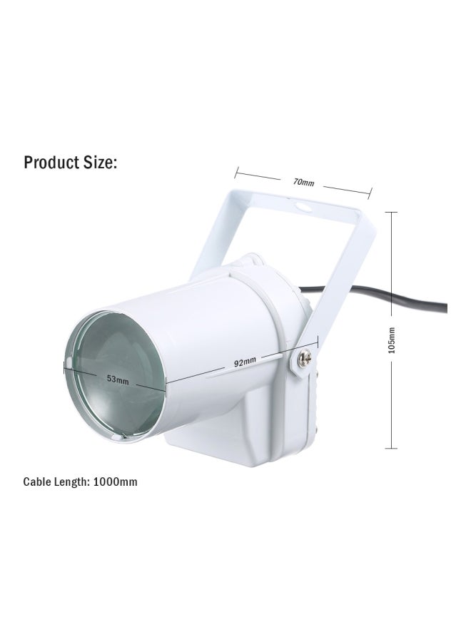 LED Mini Spot Light White 105x70x92mm  - Image 4