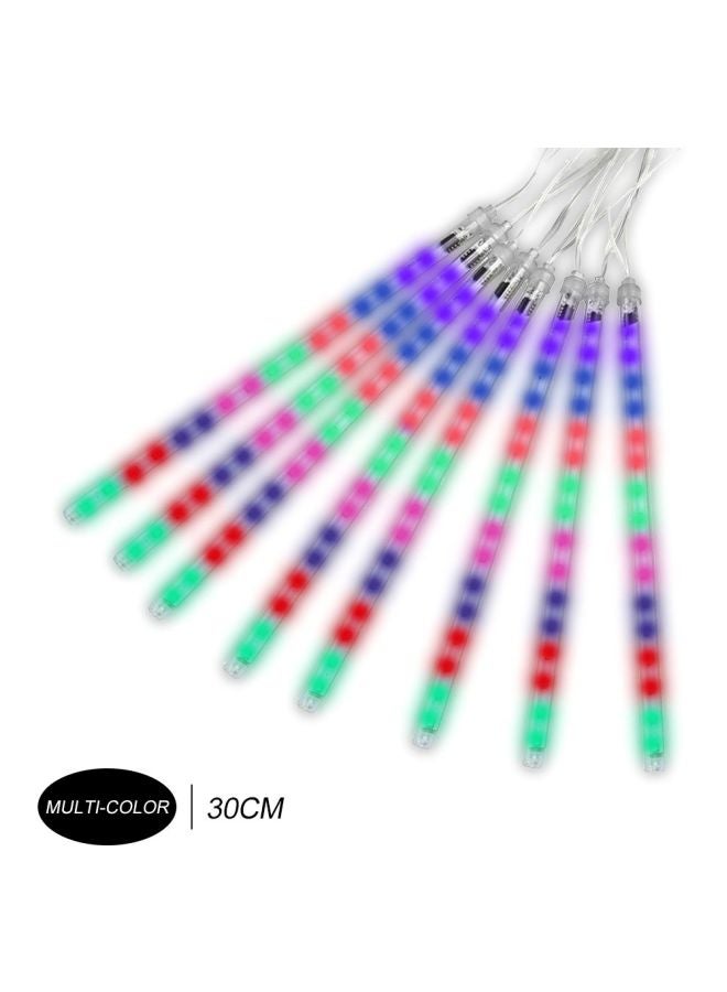 8-Tubes LED Shower Falling String Light Multicolour 3.5meter  - Image 2