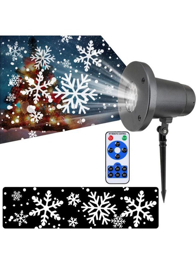 Snowstorm Projection Light White 17.5x12.5x10cm - Image 3