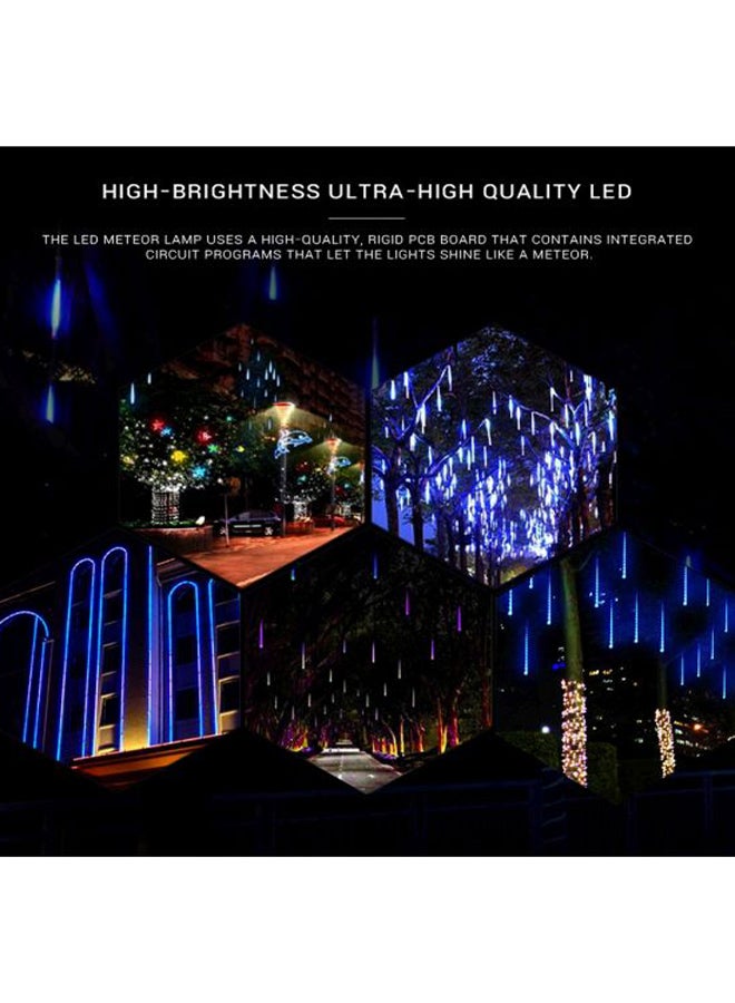 شريط إضاءة LED مضاد للماء من 8 قطع أبيض 30سم - Image 2