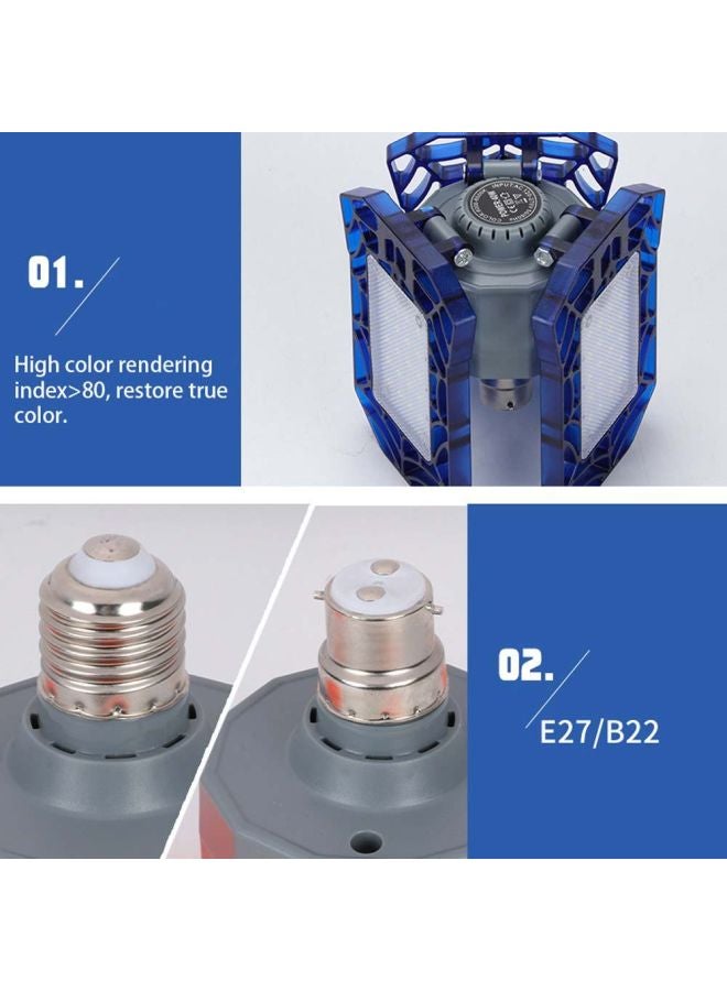 مصباح سقف LED بزاوية دوران 360 درجة أبيض - Image 5
