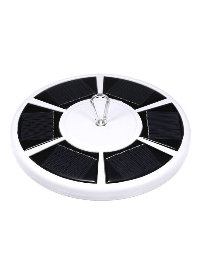 Generic Solar Powered Energy Outdoor Light White/Black 24x23.5x5.7centimeter  - Image 1