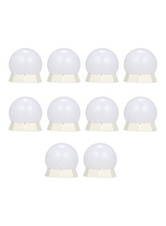 10-Piece LED Vanity Mirror Lights With USB Cord Kit White 27x10.7x5.6centimeter - v1594827402/N39292915A_1