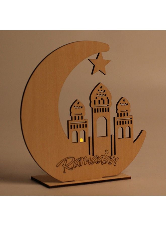 مصباح LED ليلي بتصميم رمضان أبيض دافئ 5.9بوصة - Image 3