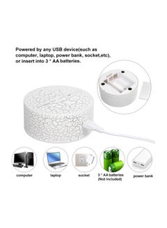 Generic Dinosaur Pattern 3D LED Night Light With Remote Control  - Image 3