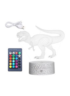 3D Dinosaur LED Night Light With Remote Control