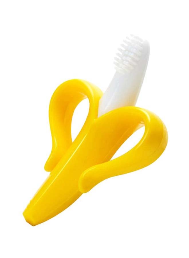 Cool Baby Bendable Banana Toothbrush Training Teether 10centimeter - Image 2
