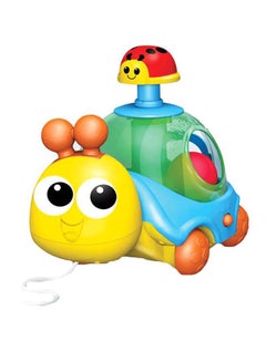 WinFun Pull Snail Toy With Balls 17 x 19cm  - Image 1