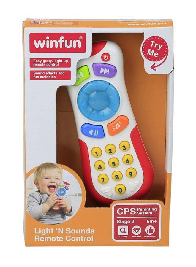 وينفان لعبة مضيئة وأصوات مزودة بجهاز تحكم عن بعد 30سم - Image 2