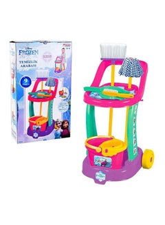 dede 9-Piece Disney Frozen Cleaning Trolley Set  - Image 2
