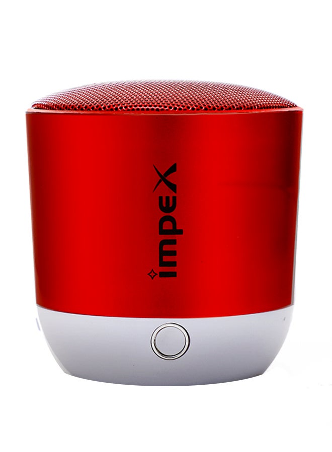 Impex - Portable Bluetooth Speaker Red - Image 1