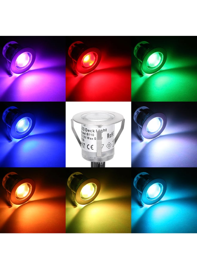 مصباح LED قابل للتعديل ومقاوم للماء مع جهاز تحكم عن بعد أبيض/ أسود  - Image 3