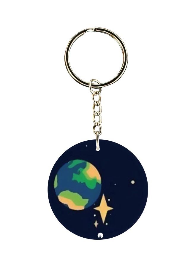 BP Dual Sided Keychain