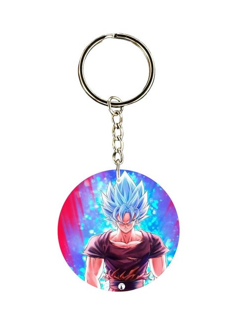 Dragon Ball Z Printed Double Sided Keychain