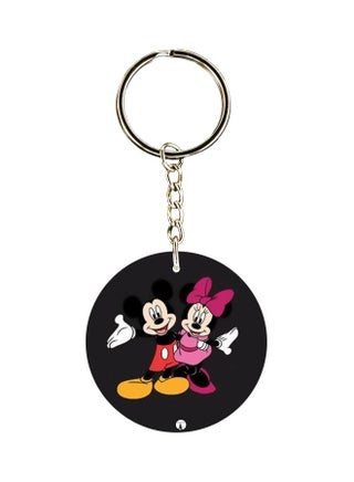 Mickey Mouse Cartoon Printed Double Sided Keychain - v1594829860/N39333705A_1