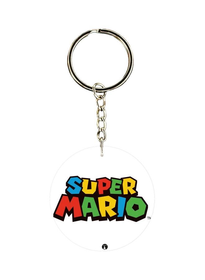 BP Super Mario Printed Keychain