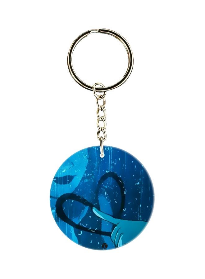 BP Double-Sided Cartoon Printed Keychain 