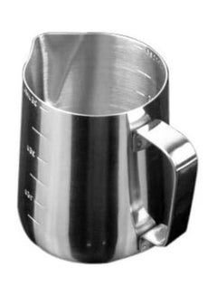 NuSense Stainless Steel Milk Frothing Pitcher With Measurement Scales Silver 550ml  - Image 2