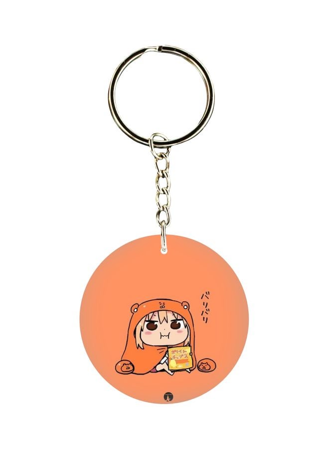 بي بي سلسلة مفاتيح بطبعة رسومات كرتونية