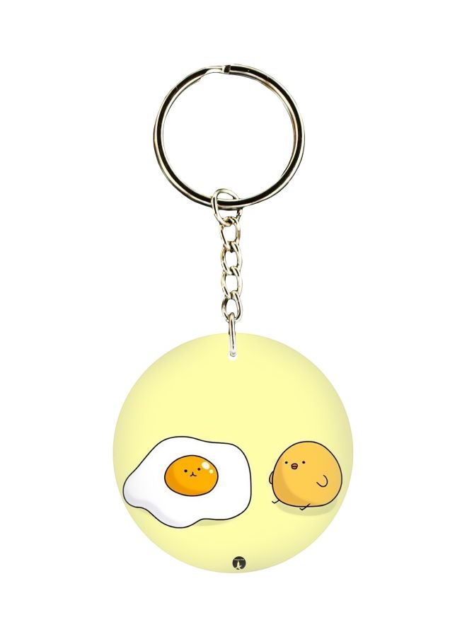 BP Cartoon Printed Keychain