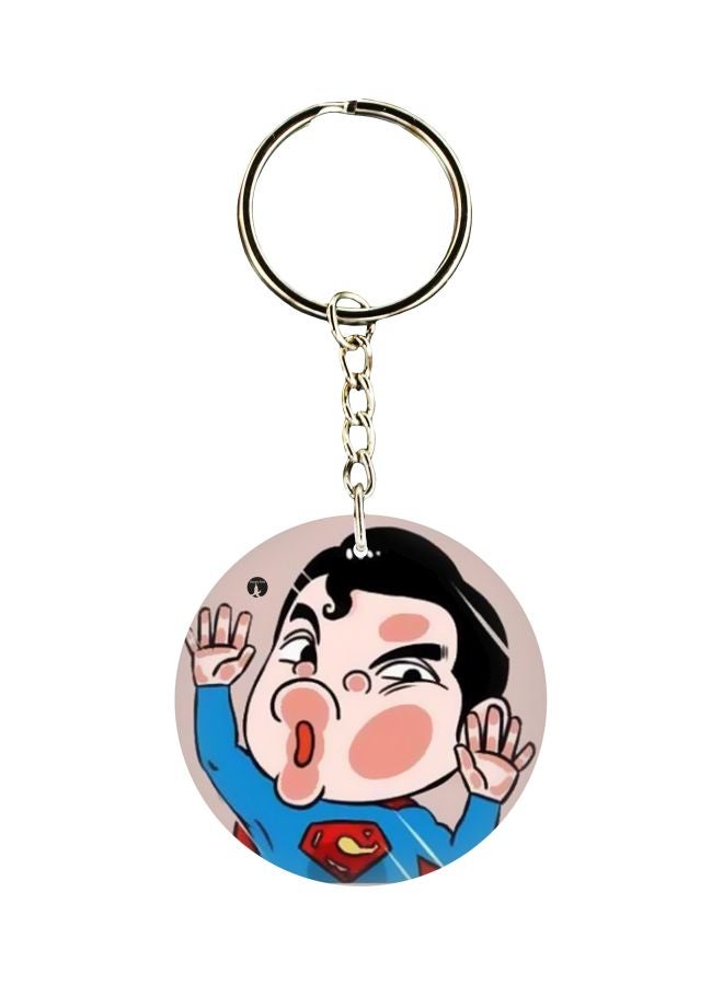 BP Cartoon Printed Keychain
