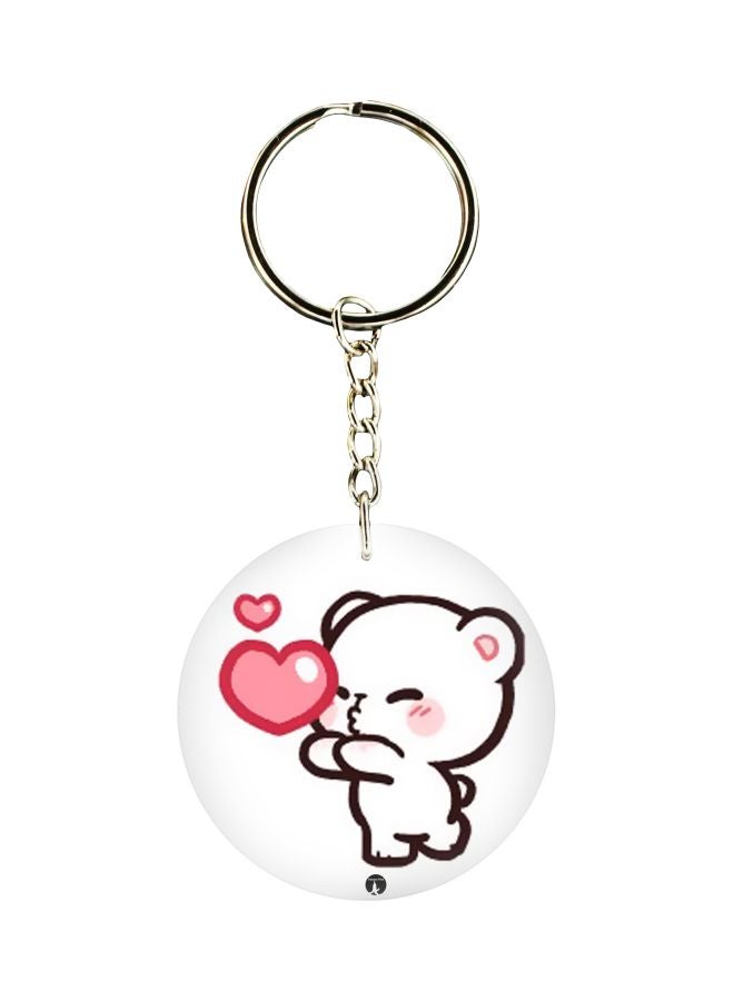 BP Cartoon Printed Keychain